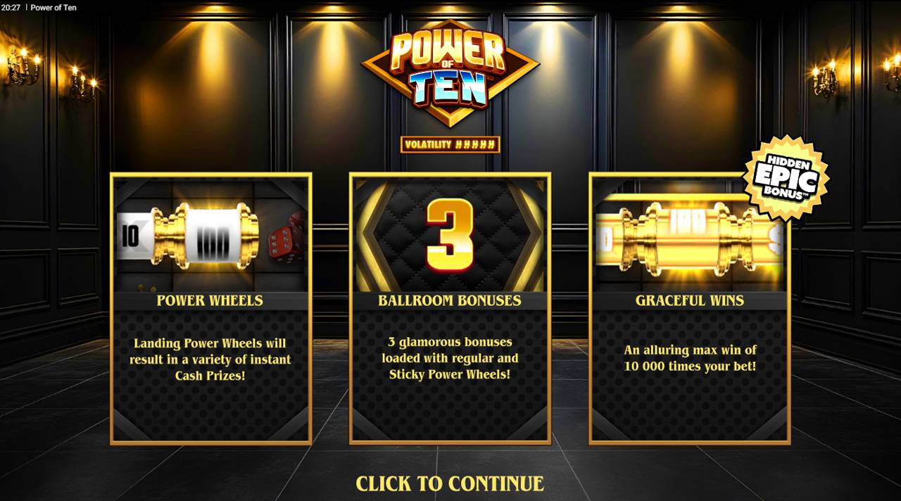 Power Of Ten (Hacksaw Gaming) Image 1